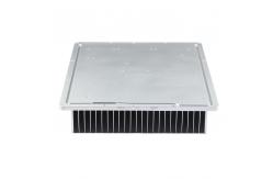 China Extruded Skived Processed Fin Heat Sink Aluminum Profiles With Cnc Punching Holes supplier