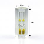 Clear Acrylic Hourglass 2 Hour Sand Timer For Home Pendulum for sale