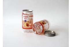 China Personalised Transparent Juice Bottle Beverage Cans , 4 c printing small coke cans supplier