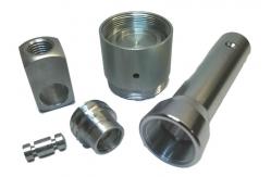 China Anodized CNC Parts Machining Hardened Metal Thread Aluminum CNC Milling supplier