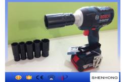China Portable Adjustable Electric Torque Impact Rechargeable Wrench 18V 50 - 60 HZ supplier