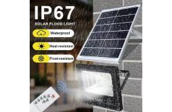 China 200W IP67 waterproof solar powered outside security lights led floodlight supplier