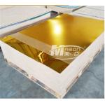Laser Cutting Gold Silver PMMA 2mm Acrylic Mirror Sheet 1220x1830mm for sale