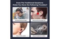 China Open Ear Headset Waterproof Bluetooth Wireless Sports Earphones Bone Conduction Headphone supplier