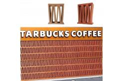 China Terracotta Red Breeze Blocks Ultimate Solution For Clay Brick Screening And Walling supplier