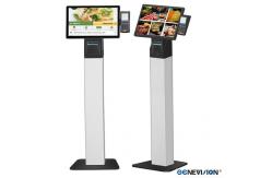 China Floor Standing Touch Screen Self Service Payment Kiosk For Restaurants supplier