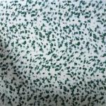 Green And White Floral Print Rayon Fabric Natural Drape And Touch Soft for sale