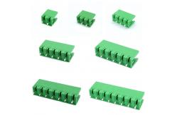 China 5.0 5.08mm Power Distribution Pluggable Screwless Terminal Blocks supplier