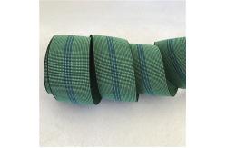 China 40% Elongation Rubber Upholstery Webbing Easy To Cut Heavy Tenacity supplier