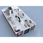 Expandable Mobile Container Home 40ft Easy Installation Outdoor Use