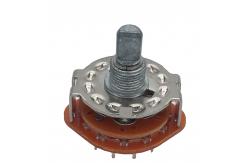 China SR25C Inverter Rotary Switch 12 Positions DIP Rotary Band Switch Oven Rotary Switch supplier