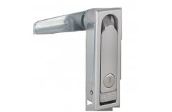 China Zinc Alloy Electrical Cabinet Door Lock Silver 3 Point Panel Lock supplier