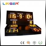 Easy Installation Large Electronic Cricket Scoreboard Adjustable Brightness for sale