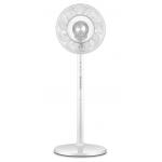 ODM Dual Blade Floor Standing Electric Fan 16 Inch Pedestal Fan With Remote 2035CFMs for sale
