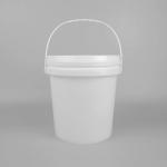 18L Plastic Paint Bucket with Lid and Handle for sale