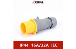 China KRIPAL CE Certificated IP44 16A 220V Industrial Plugs And Sockets supplier