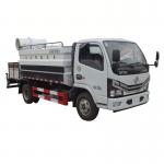 Dongfeng Single Row 5 Cbm  Water Truck With Fog Cannon  	water Bowser Truck  Waterwheel for sale