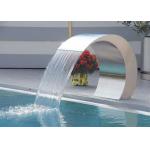 SPA Swimming Pool Accessories Massage Equipment Stainless Steel Complete Set Waterfall Fountain for sale