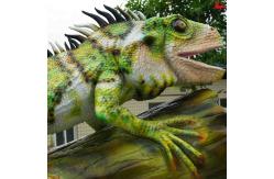 China Outdoor Realistic Chameleon Model 2m Waterproof Sound Customized supplier