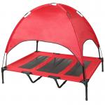 600D 30in Raised Canopy Dog Bed Moisture Proof Portable for sale