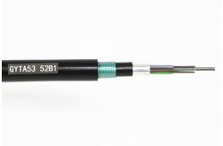 China GYTA53 Fiber Optic Cable Outdoor Stranded Direct Burial Loose Tube Armored supplier