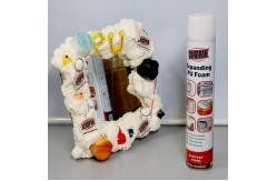 China Aeropak Fire Proof Expanding Foam Spray Noise Resistant PU Foam Sealant supplier