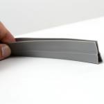 Soundproof Plastic Cover Strip Door Bottom Garage Door Weather Seal Black for sale