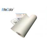 Bright White Glossy Latex Media Digital Printing Polyester Canvas Fabric Roll