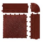200x200MM 1.6CM UV Resistant Anti Slip PVC Floor Mat For Wet Area for sale