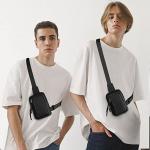 Men Women Small Waterproof Crossbody Bag Casual Phone Chest Bag for Travelling Hiking for sale