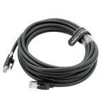 Alvin's CAT6a GigE Vision Cable 16.4ft Shielded Screw Lock RJ45