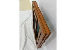 China Quiet Comfort & Classic Style Custom Wood-Grain Sliding Windows supplier