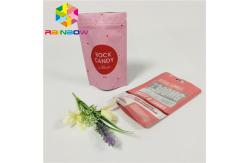 China Safe Printed Plastic Pouches Packaging Heat Seal Custom Clear Transparent Window supplier