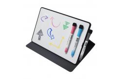 China Desktop Magnetic Whiteboard Dry Erase Lapboard Erasable Writing Board With Marker supplier