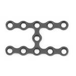 1.0mm thickness H Shaped Titanium Plates For Orthopedic Surgery 2.0mm HA for sale