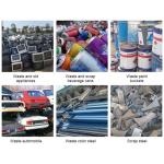 2TPH 3TPH Metal Scrap Shredder Machine Scrap Recycling Machine