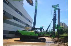 China 20m 48m/Min Bore Pile Machine Hydraulic Rotary Piling Rig CE supplier
