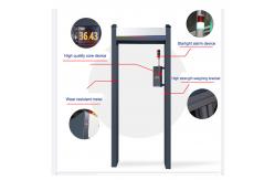 China Infrared Body Checking Walk Through Temperature Scanner Single Line Of Lcd Display supplier