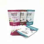 Smell Proof Food 100 Mircon Plastic Pouches Packaging for sale