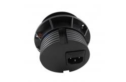 China 80mm Cut Out Flushed Mounted Recessed Table Mini Socket Outlet supplier