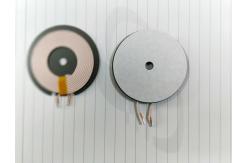 China Double Faced Adhesive Tape Wireless Charging Coil With Ferrite , Round Shape supplier