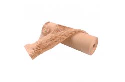 China 45CM*100M 100% Virgin Pulp Free Sample Honeycomb Paper Bubble Wrap Alternative supplier
