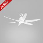 66 Inch Larger Ceiling Fans With Lights Reversible Silent DC Motor aBS Blade for sale