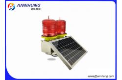 China Red Double Solar Aviation Obstruction Light Low-intensity light  for High Chimney supplier