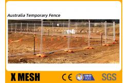 China 3.5mm Removable Temporary Mesh Fencing With Concrete Block Clamps supplier