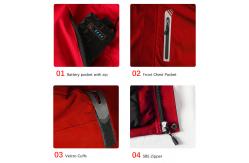 China Garment Manufacturer Quality Heated Softshell Jacket Waterproof Breathable Mountaineering Hunting Jacket supplier