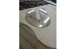 China Scratchproof  CNC Processed 2440x5000mm Standard Glass Panels supplier