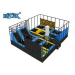 China Indoor Slide Amusement Park Trampolin Park Kid Indoor Trampoline With Foam Pit for sale
