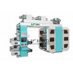Six color BOPP High Speed Stack Type Flexographic Printing Machine for Paper / Film , Chamber Doctor Blade Type for sale