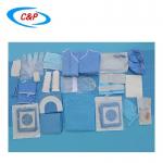 OEM/ODM Disposable Blue SMS Dental Implant Surgical Kit for Fluid Resistance for sale